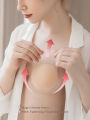 Silicone Wedding Dress Bra, Adhesive Strapless Push Up Bra Inserts, Invisible Sticky Bra for A B C D Cup, Uplift Cleavage. 
