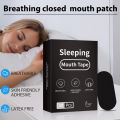 30/60/90Pcs Anti Snoring Mouth Tape Better Sleeping Mouth Breath Strips Medical Grade Nose Breathing Stickers for Home Travel.