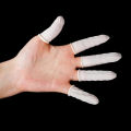 30/100Pcs Anti static Disposable Finger Rubber Gloves Non-slip Latex Finger Cots Fingertips Protector Gloves Watch Repair Tool. 