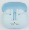 TRANYOO T M26 Wireless TWS Bluetooth Earbuds with High Bass, Noise Reduction, Touch Control, and 250mAh Battery. 