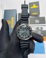 Foxbox Tuna FB0024 Blue Rubber Strap Black Diver Design Silicon Bracelet. 