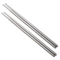 5 Pairs Chinese Metal Chopsticks Household High Temperature Sterilizable Non-slip Stainless Steel Chopsticks Kitchen Accessories.