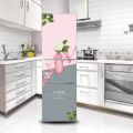 Fridge Door Stickers- 3D Adhesive Wallpaper For Refrigerator. 
