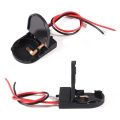 10PCS CR2032 Button Coin Cell Battery Socket Holder Case Cover With ON-OFF Switch 3V battery Storage Box. 