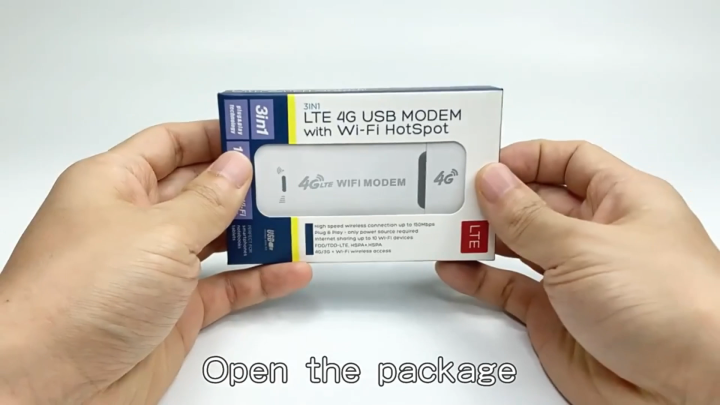 4G LTE USB WiFi Dongle – 150Mbps Mobile Broadband Modem & SIM Card Router for Home & Office