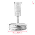 86mm/70mm Wide Mouth Mason Jar Fermentation Lid Keep Food Submerged Kit. 