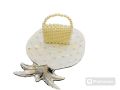 Hand Made Pearls Purse For Kids. 