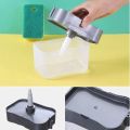 Dish washing cleaning brush tray automatic printing box cleaning cloth dishwashing liquid soap box brush pot dishwashing. 