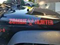 Zombie Hunter Walking Dead Jeep Sticker Response Team car Wrangler Apocalypse. 