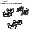 1Pair Bike Mechanical Disc Brake,Universal Front and Rear Mechanical Disc Brake Calipers for Mountain Bikes,Folding Bikes,Road. 