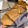 2023 Luxury Brand Silk Scarf Square Women Shawls And Wraps Office Small Hair Neck Hijabs Kerchief Foulard Ladies Scarves 70*70cm.