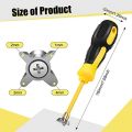 4 In 1 Tungsten Steel Grout Removal Tool Ceramic tile grout remover Tile Gap Cleaner Cone for Floor Wall Seam Cleaning Hand Tool. 