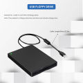 LJIAL USB Floppy Disk Reader Drive,3.5" Portable External 1.44MB FDD Diskette Drive for Windows 11/10/8/7/XP/Vista PC Laptop Mac.