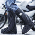 Sogo fashion motorcycle special anti-slip rain cover easy storage 41cm high tube reflective triangle stickers jy8201. 