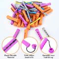 20 Pieces Of Perm Curling Rods 5 Sizes Of Curling Irons Plastic Cold Wave Rods Perming Rods Curling Irons Hair Styling Tools. 