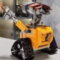 -Classic Movie Mini Robot Wall-e MOC Building Blocks Model DIY Bricks Kits Creative Toys for Kids Intelligence Game  . 