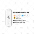 Zigbee 10G MmWave Radar Motion Sensor Tuya Smart Human Motion Sensor with illuminance Temperature Humidity Support Zigbee2MQTT. 