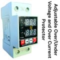 LS 40A Adjustable Over Voltage and Under Voltage Protection- with Over Current protection - Protector Relay Circuit Breaker. 