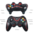 【6-in-1】 Universal Wireless Bluetooth Gaming Controller ~ Joystick Joypad Gamepad for PlayStation, PC, Computer, Laptop, Mobile, Android, iOS, TV Box, Nintendo Switch ~ Dual Shock Vibration ~ Wireless PS3 Controller Remote~ By FunBug. 