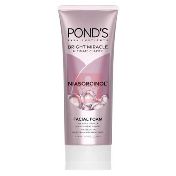 International Indonesian product Ponds Bright miracle Niasorcinol Facial Foam Used For women.. 100 Gm