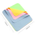 5pcs Microfiber Lens Cloth Soft Chamois Glasses Cleaner For Lens Phone Screen Cleaning Wipes Eyewear Accessories. 