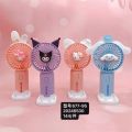 Sanrio Mini Fan Cold Hello Kitty My Melody Anime Kawaii Sweet Cute Cartoon Cinnamoroll Usb Charging Portable Handheld Gifts Toys. 