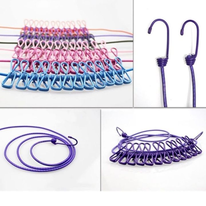 1pcs%20Portable%20Clothesline%20Windproof%20Clothes%20Rope%20Drying%20Rack%20Cloth%20Hanging%20Line%20Outdoor%20Camping%20Traveling%20Indoor%20Multifunction%20Tools%20*190cm%20rope%20and%2012clips*%20-%20Image%203