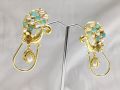Fancy Morni style earring for girls. 