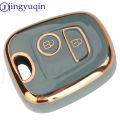 JYQ TPU Auto Key Shell Case Cover For Peugeot 106 107 206 207 307 Citroen C1 C2 C3 C4 XSARA PICASSO For Toyota AYGO Protector. 