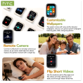 HTC NE48 Slider Headphones Wireless with a Colorful HD Display Touch Control In-Ear Bluetooth Earphones AI Translation Earbuds.