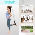 Sports Leg and Foot Stretcher For Plantar Fasciitis Relief For Men Women Leg Heel Quads Hamstrings Calf Stretcher Strap Machine.