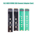 M.2 SATA/NVME PCI-E Protocol SSD Adapter Board Expansion Card B KEY/M KEY Interface Extension Card Gold Finger Test Protect Card.