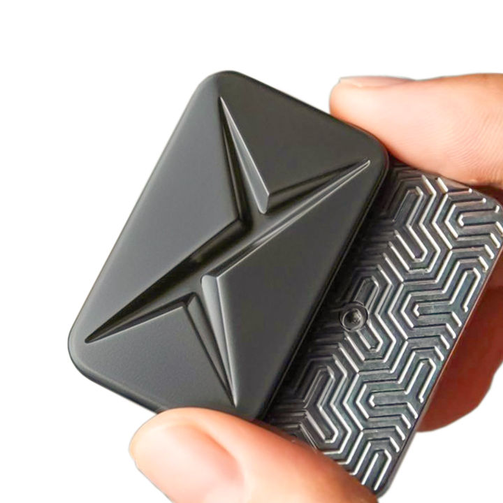 EDC Fidget Sliders Slider Metal Fidget Toys Stress Relief for Adults Magnetic Metal Infinite Fidget