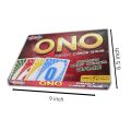 ONO Card Game. 