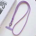 Colorful Adjustable Long Lanyard For Mobile Cell Phone Candy Solid Color Crossbody Necklace Anti-Lost Strap For Phone Universal. 
