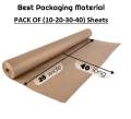Packing Material Brown Wrapping Paper Sheets For Daraz And E Commerce Parcel (40 x 26 Inch). 