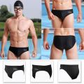 Professional Sharkskin Swim Competition Briefs Men Sport Trunks Waterproof Shorts Swimwear Quick Dry Swimsuit Breathable Briefs.