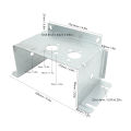 Air Diesel Parking Heater Base Mount Stainless Steel U Bracket Mounting Holder for Eberspacher airtronic D2 Webasto air top 2000. 