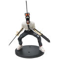 18CM Anime Chainsaw Man Denji Figure PVC Chainsaw Helmet Movable Power Makima Model Toy Boy Collection Ornaments . 