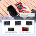 JJC Compact Camera Pouch for Olympus TG-7 TG7 TG-6 TG6 TG-5 TG-4 TG-3 TG-2 TG-1 Camera Travel Case with Shoulder Strap Carabiner. 