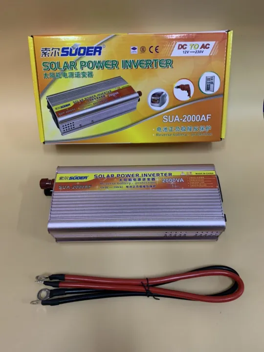 Inverter%2012V%202000W%20(2000Va)%20Suoer%20Model%20Sub-2000Af%20Converts%20Car%20Power%20to%20Home%20Power%2012Vdc%20to%20220Vac,%20Modified%20Sine%20Wave%20Type.%20-%20Image%202