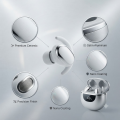 Noise Cancelling TWS Earbuds with ANC & ENC, Deep Bass Wireless Earphones with Charging Case & Bass Sound. 