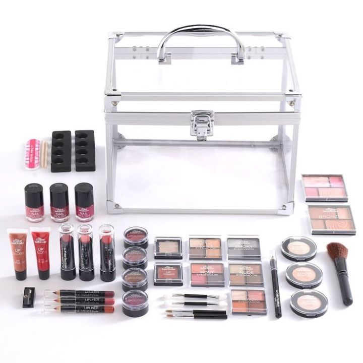 Fancy transparent beauty box new design tranparent makeup box  costmetic item.storage box