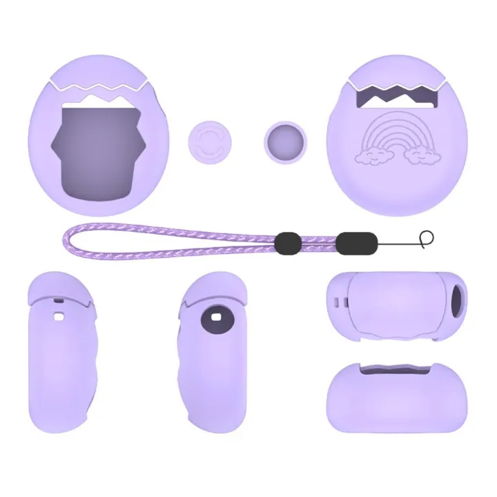 Silicone%20Protective%20Cover%20For%20Tamagotchi%20Paradise%20TPU%20Anti%20Fall%20Electronic%20Pet%20Equipment%20Protective%20Shell%20With%20Anti-lost%20Strap%20-%20Image%202