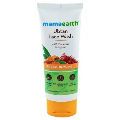 Mamaearth Ubtan Face Wash With Turmeric & Saffron 100ML