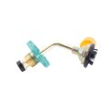 Valve-Woven Hose, Gas Cylinder Filling Adapter, Cylinder Filling Hose Converter, Leak-Proof Fitting for Inflation Cylinders. 