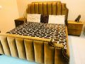 Bedset with beautiful dressing and sides tables. 
