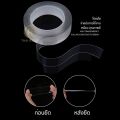 3 M/1 m Nano double sided tape clear tape super sticky transparent tape double sided tape multi-purpose clear tape sticky sticky non-residue removable time can be removed washable reusable. 