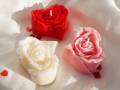 3 PCS Rose Heart Candle - Paraffin wax - Perfect Valentine's Day Gift - Scented ❤️ candles - Perfect Gift For Love. 