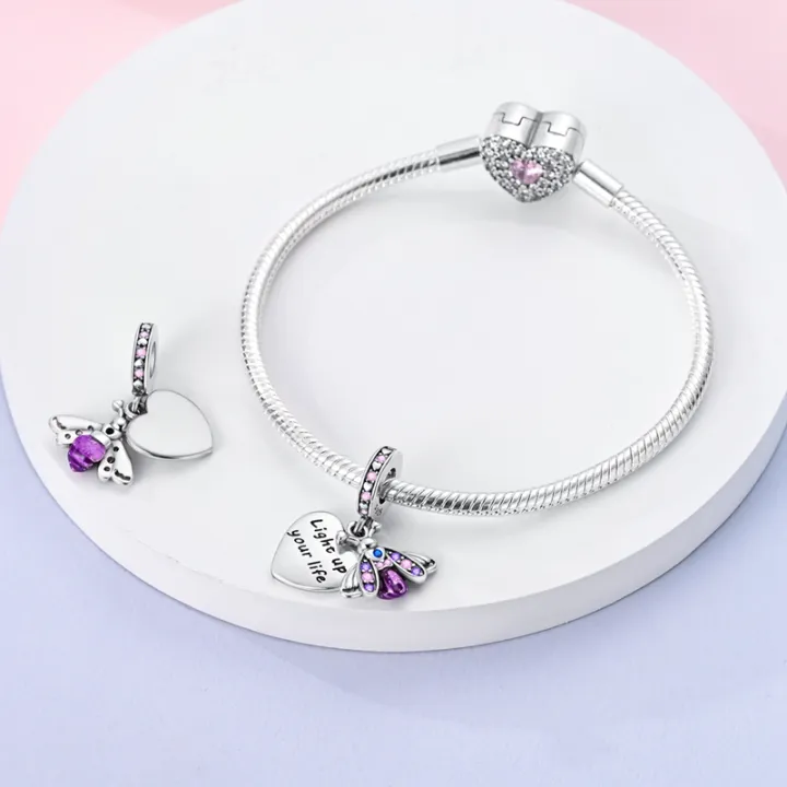 925%20Sterling%20Silver%20Cute%20Inspirational%20Charms%20Butterfly%20Bee%20Hamsa%20Beads%20Fit%20Original%20Bracelets%20Energy%20Jewelry%20%20For%20Woman%20-%20Image%203